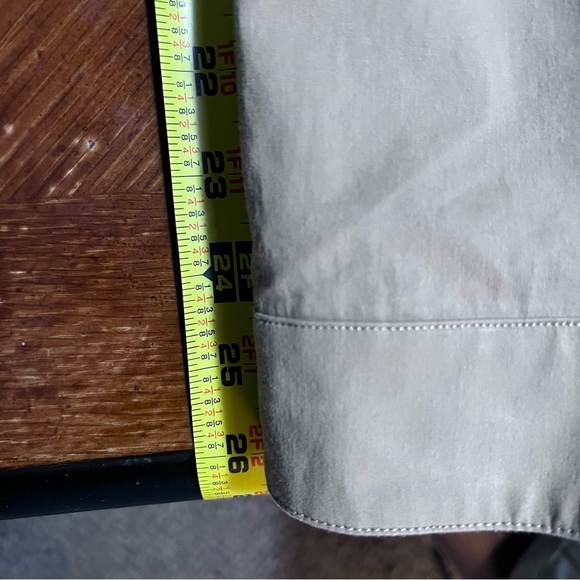 Frame Denim Tan High-Waisted Trousers - Picture 14 of 16